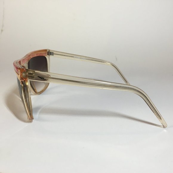 Foster Grant Pink Beige Women's Sunglasses USA Vintage 1980s Retro Over Size - Picture 10 of 14